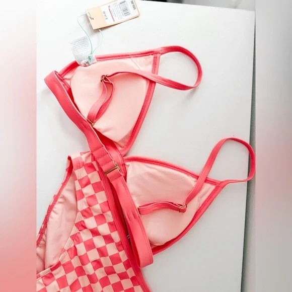 NWT Kona Sol Checkered Bikini - Picture 6 of 6